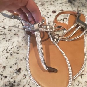 Women's size 10 BLING sandals